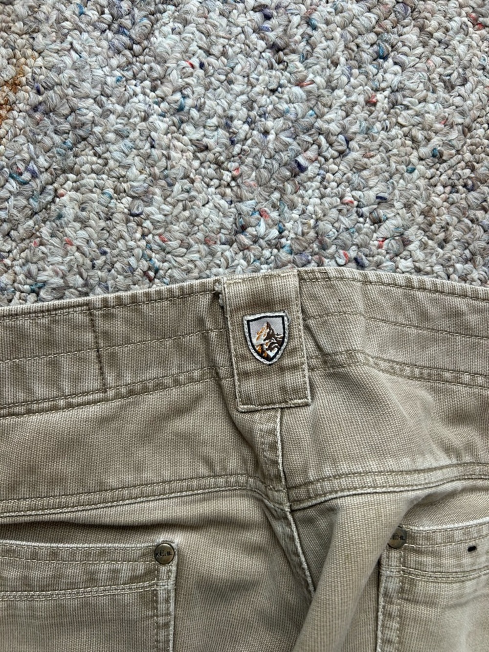 Kühl Gunslinger Style Men’s Hiking Pants Khaki Color 38x34 - Picture 6 of 8